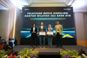 Pelatihan Handling Bank BTN - Sewa LED Screen Jogja Termurah