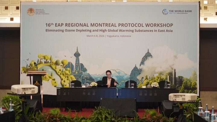 16th EAP (Annual East Asia And Pacific) Regional Montreal Protocol Workshop - Sewa LED Screen Solo 2024